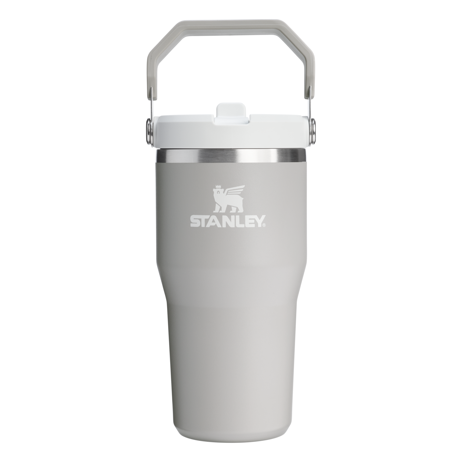 IceFlow™ Flip Straw Tumbler | 0.6L | Grijs | Ash | Stanley 1913