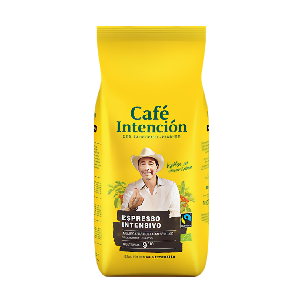 Café Intención Espresso Intensivo - Bio koffiebonen, 1 KG Euro 21.49