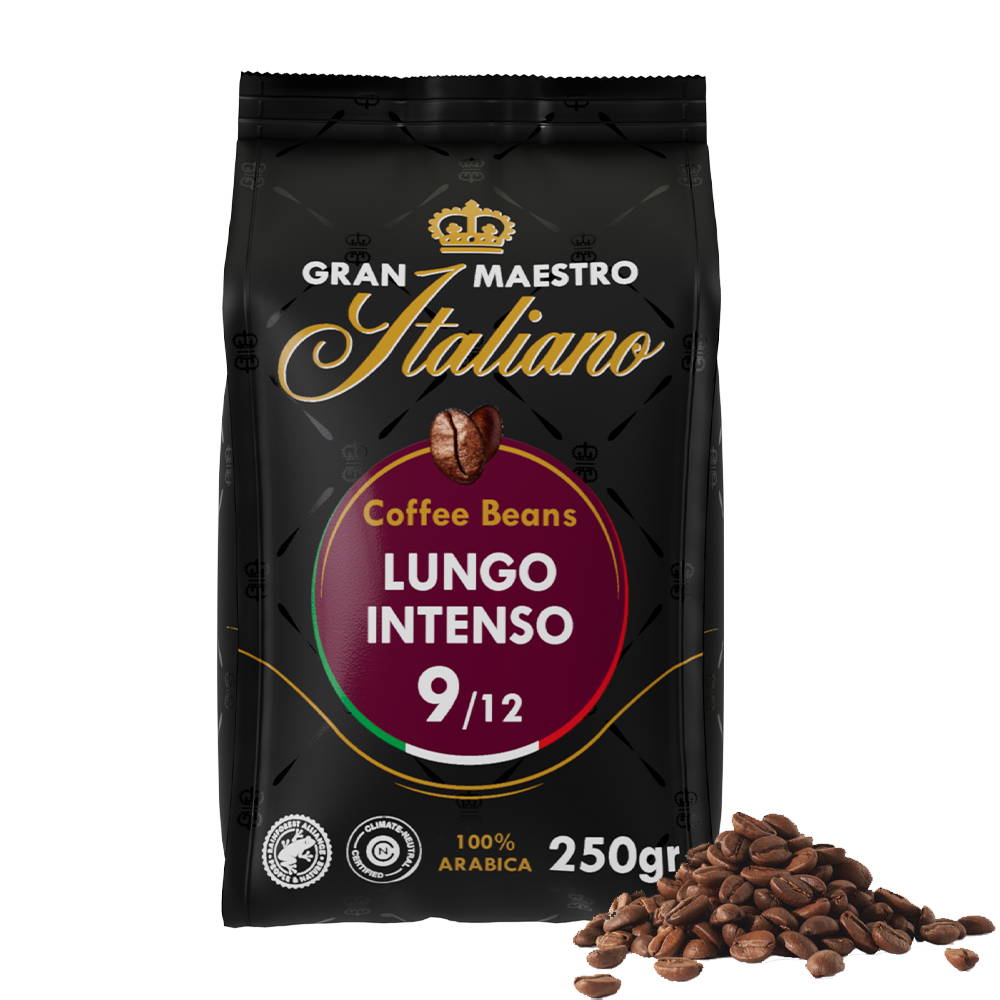 Gran Maestro Italiano - koffiebonen - Lungo Intenso (250 gram) Euro 5.69