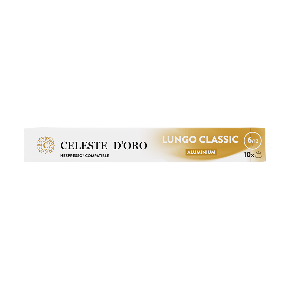 Celeste d'Oro Finest Lungo Classic - 10 koffiecups Euro 3.59