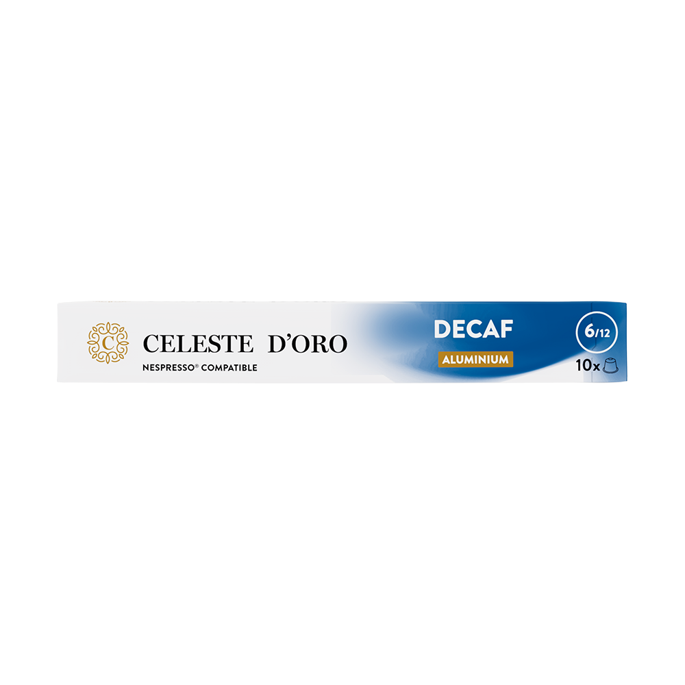 Celeste d'Oro Finest Decaf - 10 koffiecups Euro 3.69