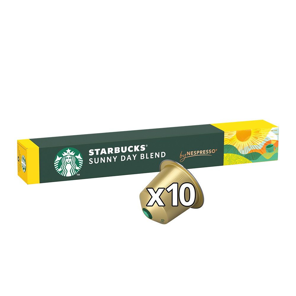 Starbucks Sunny Day Blend - 10 koffiecups Euro 4.99