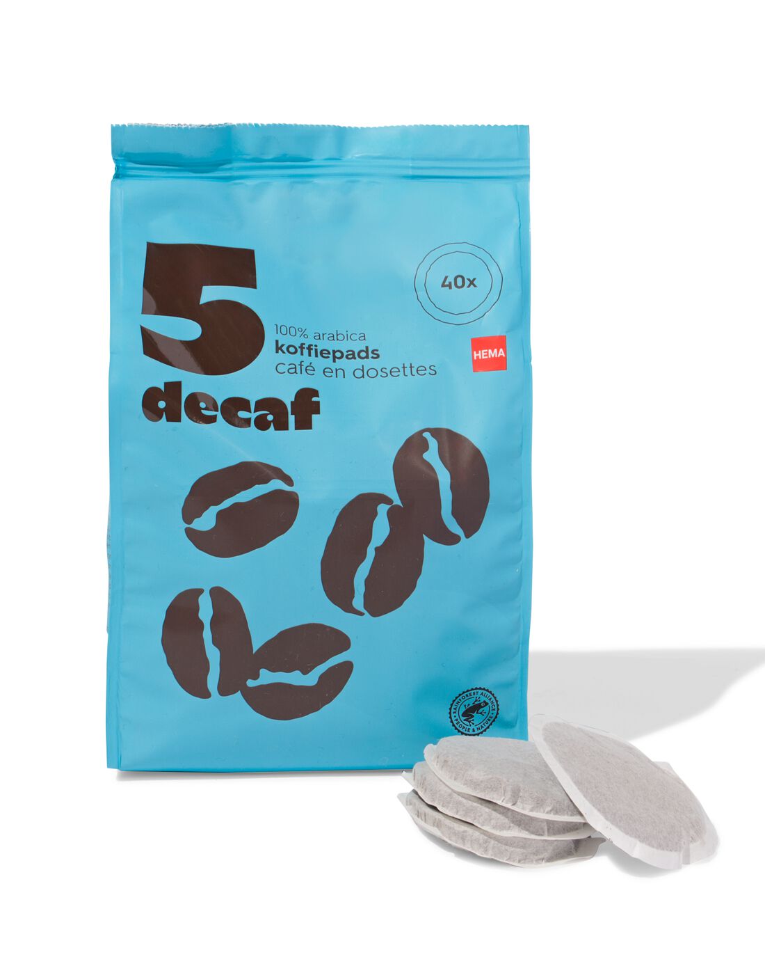 HEMA Koffiepads decafe - 40 stuks Euro 6.29