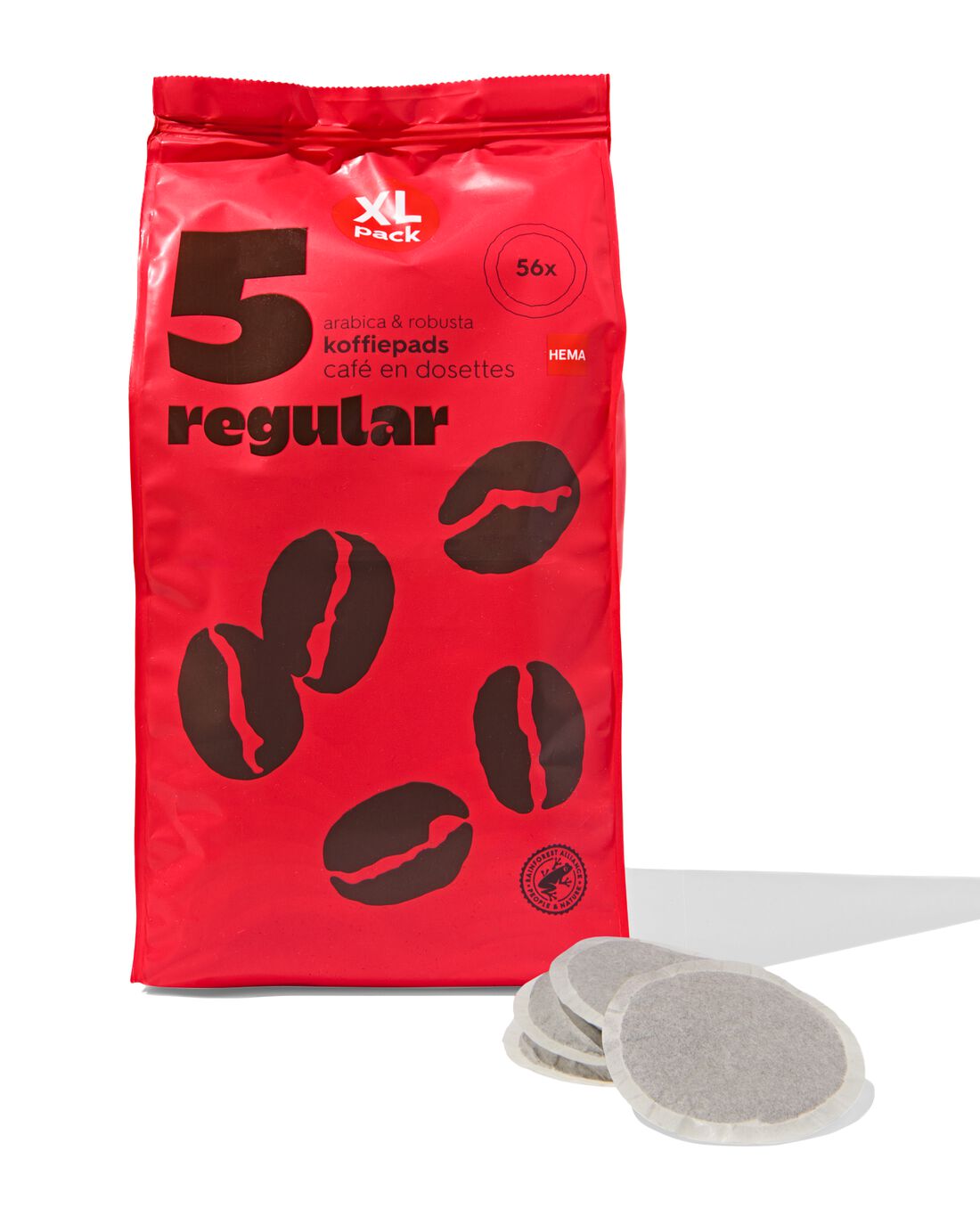 HEMA Koffiepads regular - 56 stuks Euro 7.99