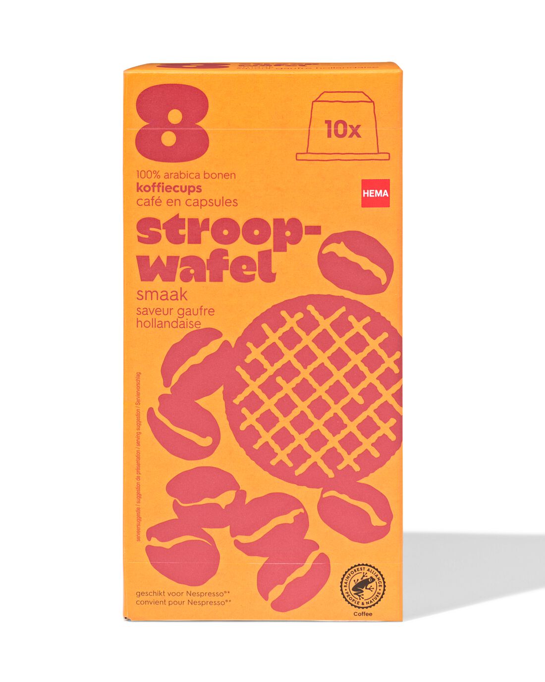 HEMA Koffiecups stroopwafel - 10 stuks Euro 3.99