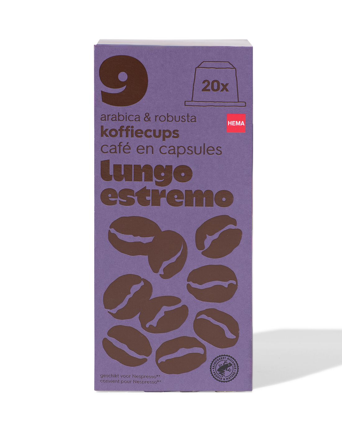 HEMA Koffiecups lungo estremo - 20 stuks Euro 5.49