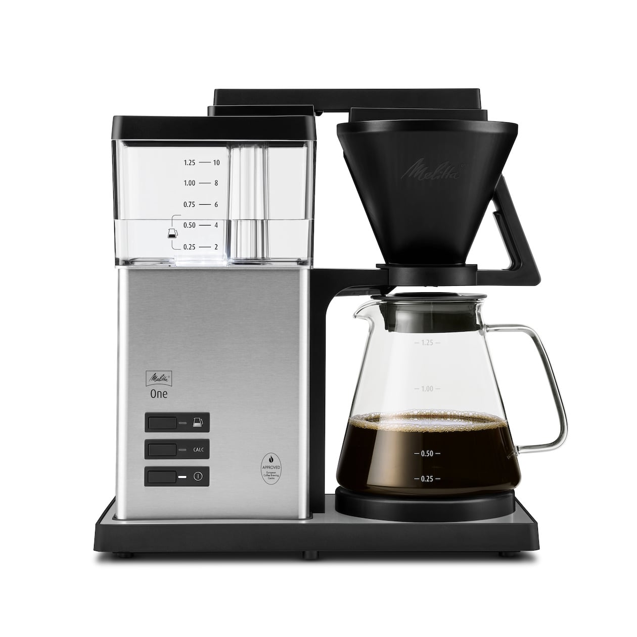 Melitta One Stainless Steel 1031-01 Koffiefilter apparaat Zwart