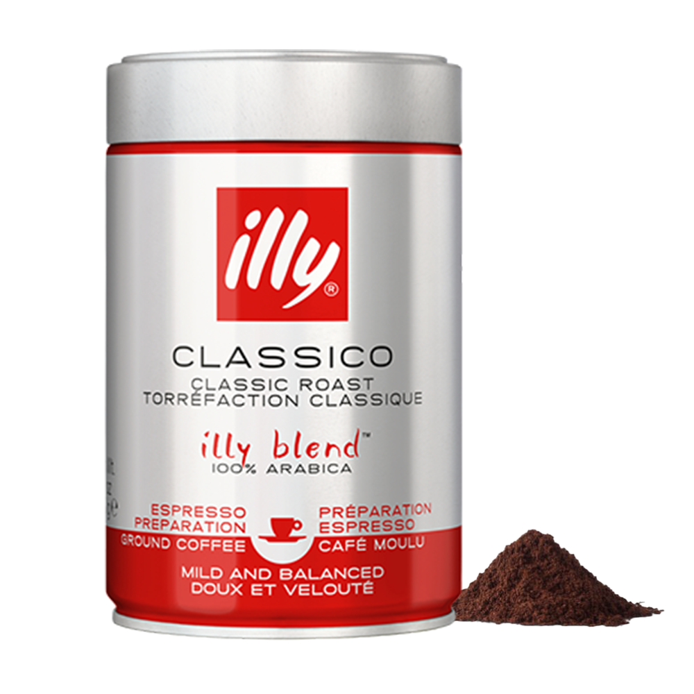 illy Classico (Normale branding) - Gemalen koffie 250 GR Euro 7.39