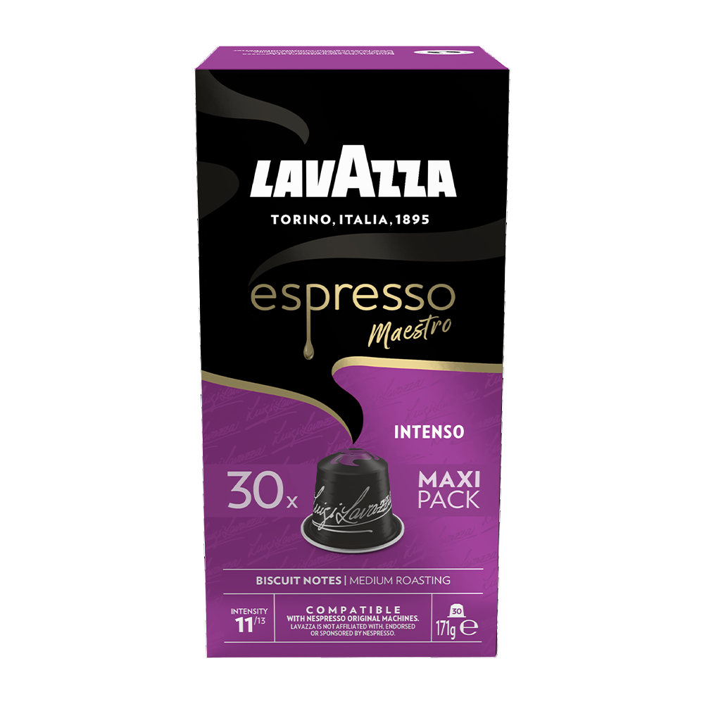 Lavazza Espresso Maestro Intenso - 30 koffiecups Voordeelprijs € 10.89