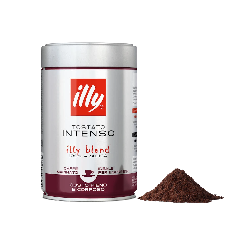 illy Intenso (Donkere branding) - Gemalen koffie 250 GR Euro 5.99