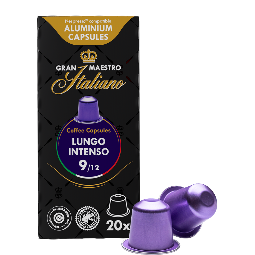 Gran Maestro Italiano Lungo Intenso - 20 koffiecups Voordeelprijs € 4.79