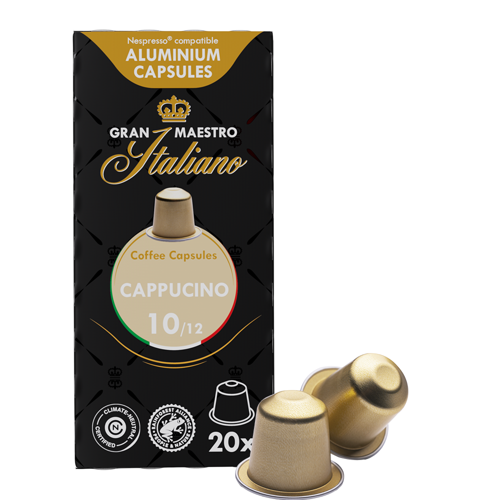 Gran Maestro Italiano Cappuccino - 20 koffiecups Voordeelprijs € 4.79