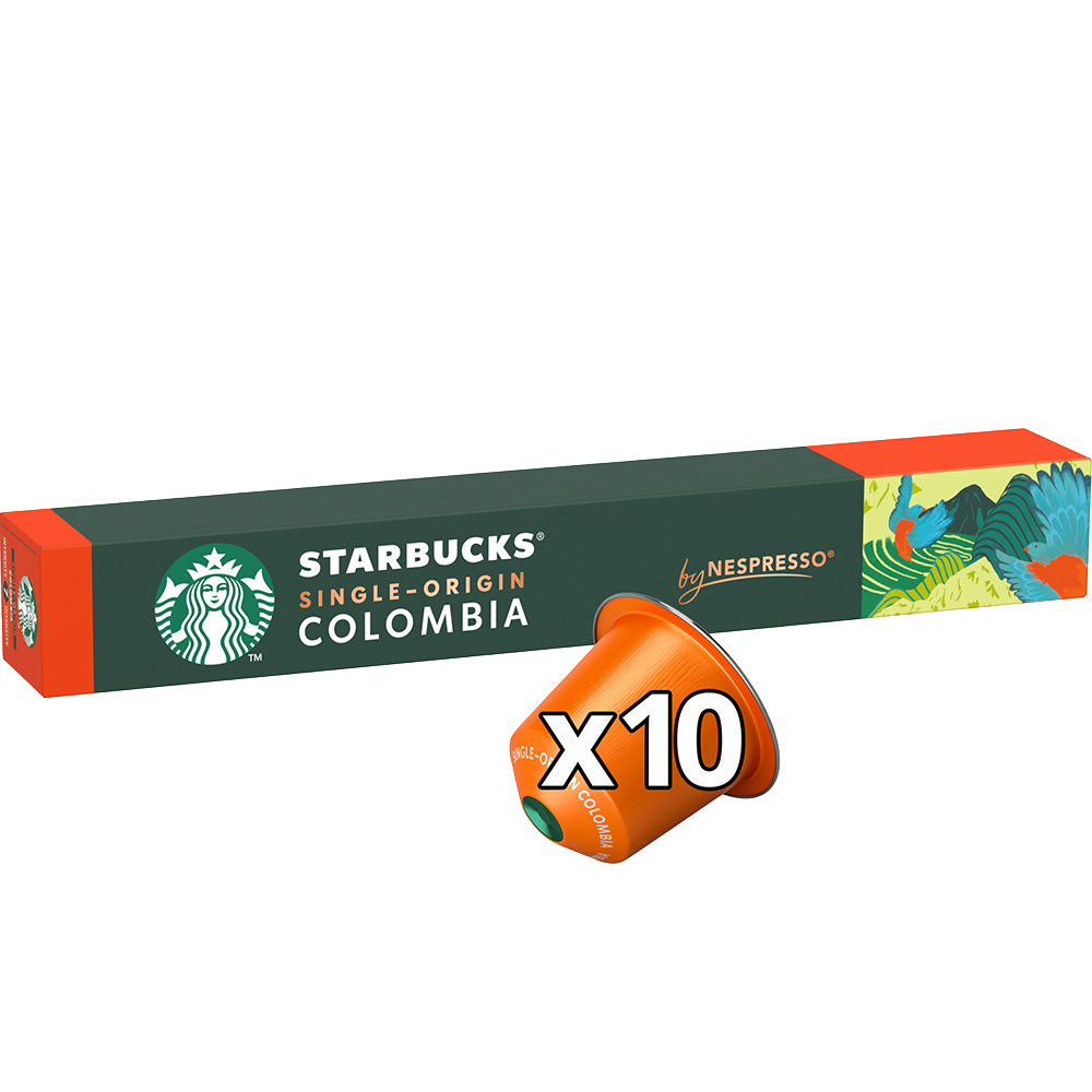 Starbucks Colombia - 10 koffiecups Voordeelprijs € 3.99