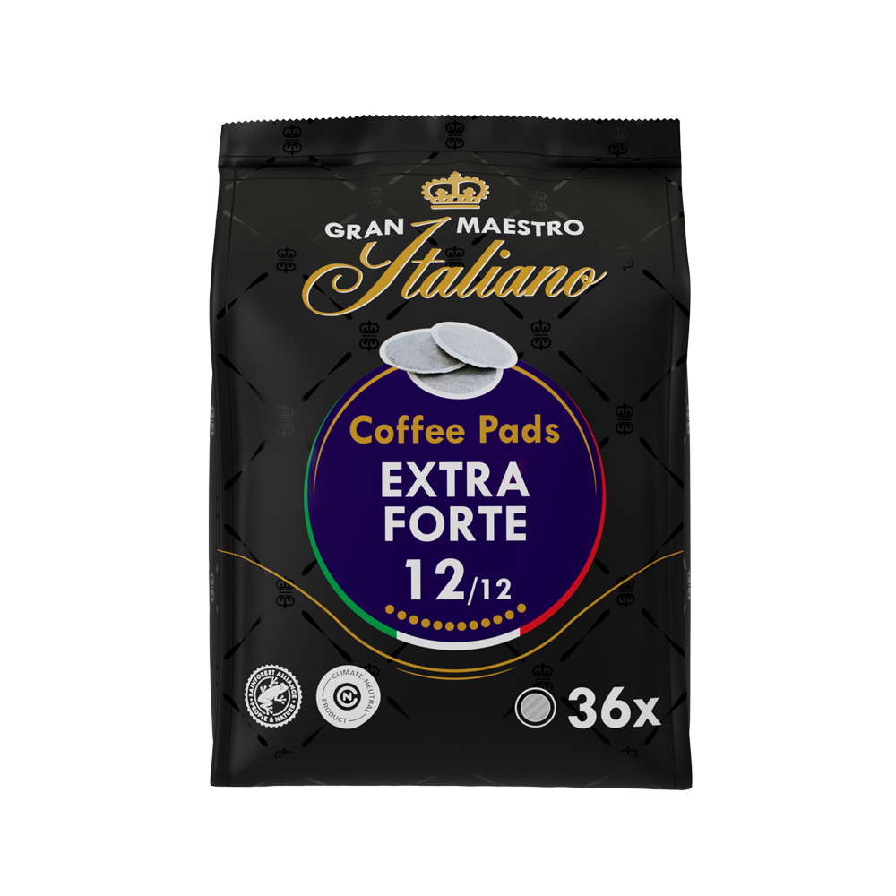 Gran Maestro Italiano Extra Forte - 36 Senseo compatible pads Euro 5.69