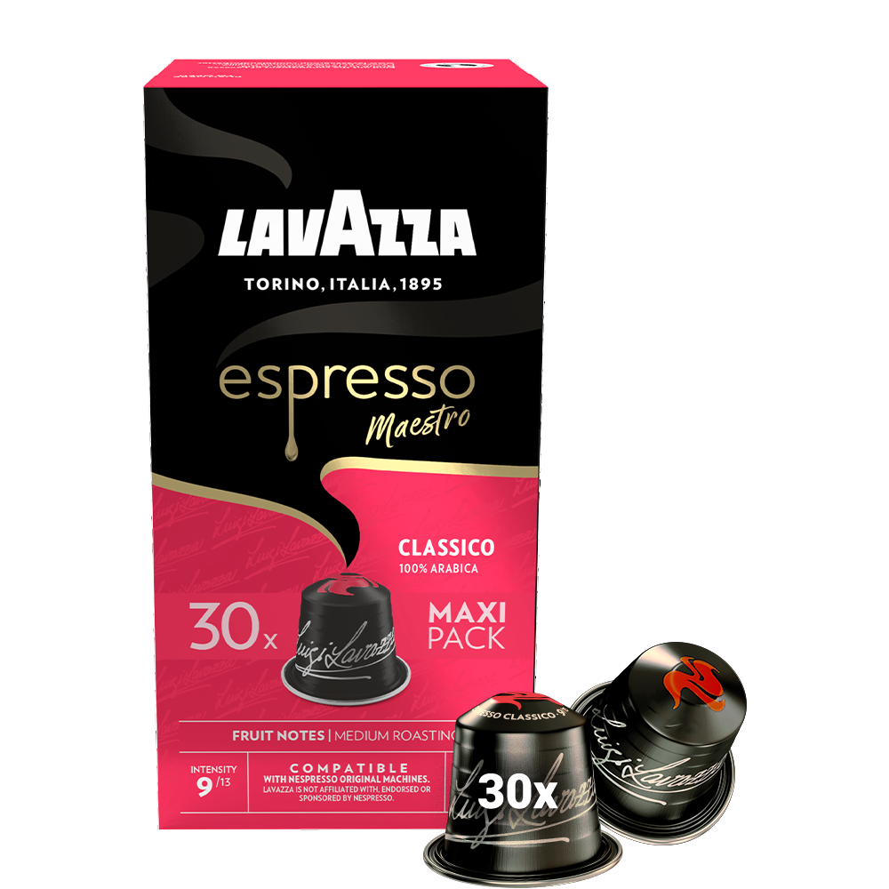Lavazza Espresso Maestro Classico - 30 koffiecups Voordeelprijs € 10.29