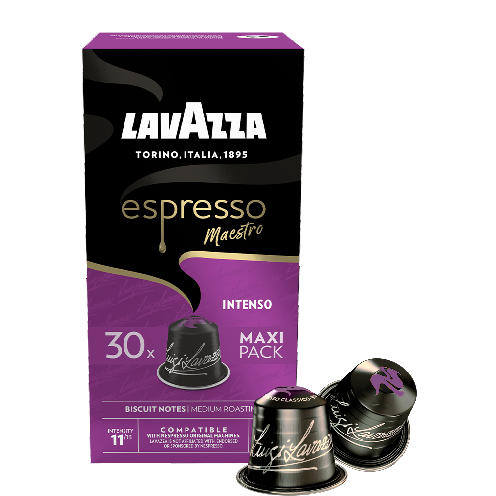 Lavazza Espresso Maestro Intenso - 30 koffiecups Voordeelprijs € 10.29