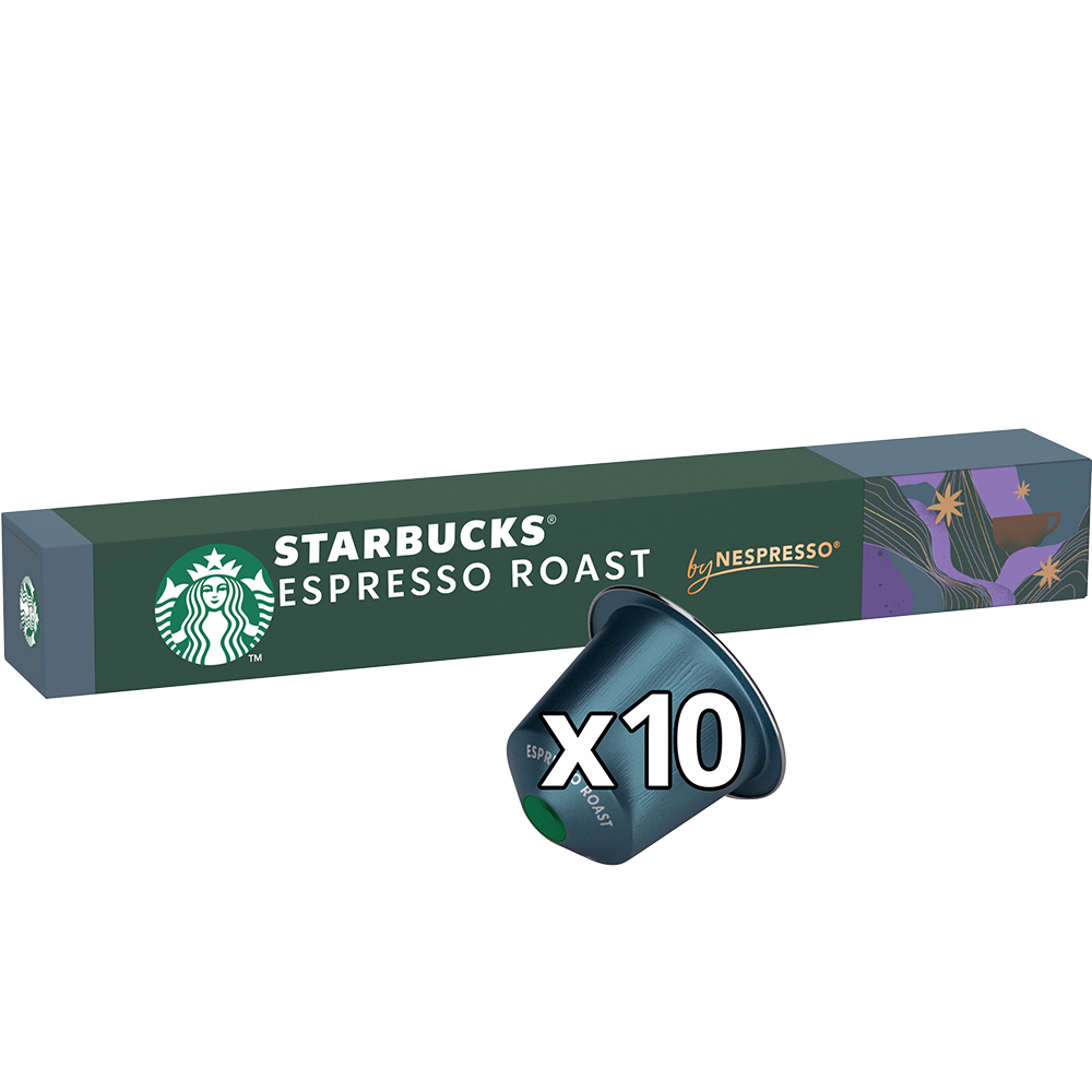 Starbucks Espresso Dark Roast - 10 koffiecups Voordeelprijs € 3.99