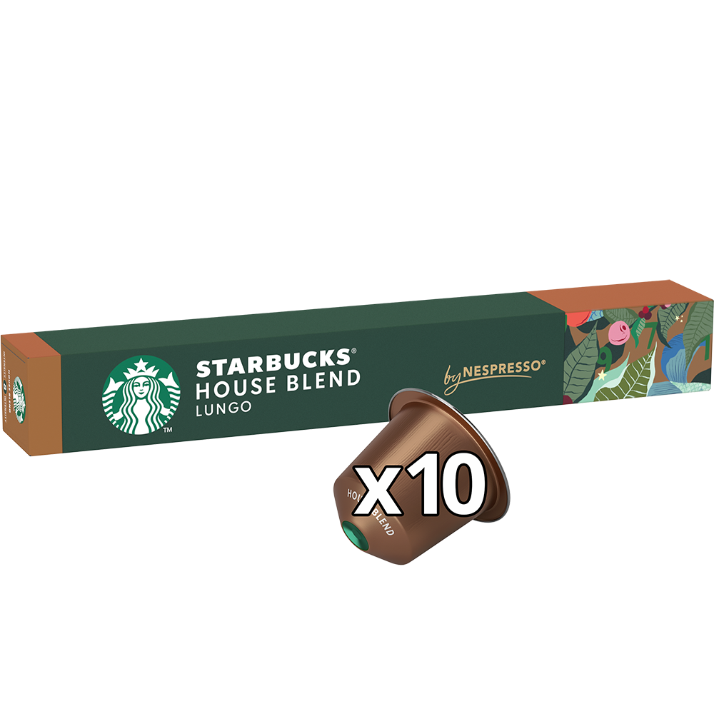 Starbucks House Blend Lungo - 10 koffiecups Voordeelprijs € 3.99