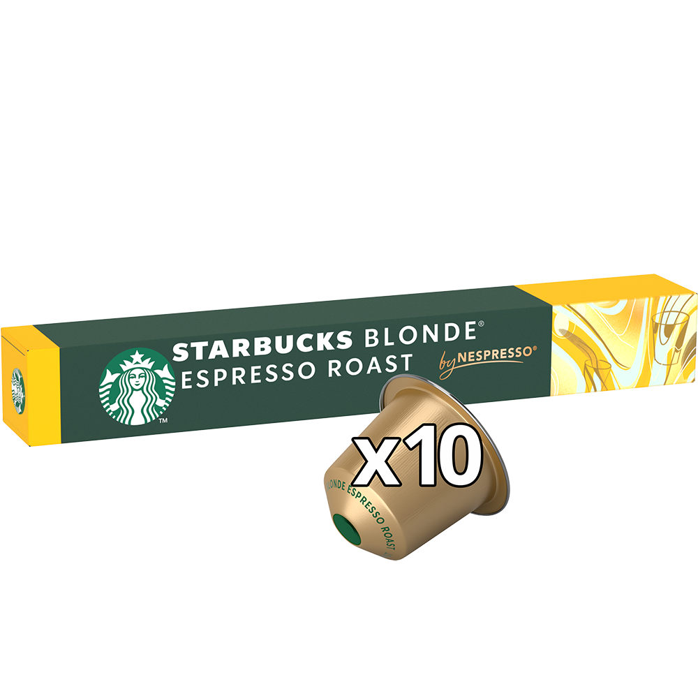 Starbucks Blonde Espresso Roast - 10 koffiecups Voordeelprijs € 3.99