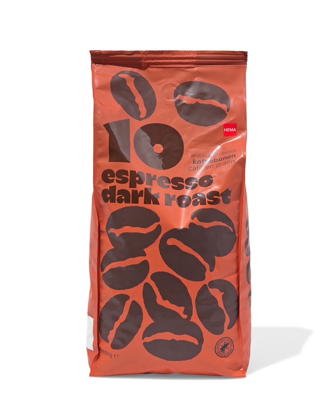 HEMA Koffiebonen espresso dark roast - 1000 gram Euro 14.99