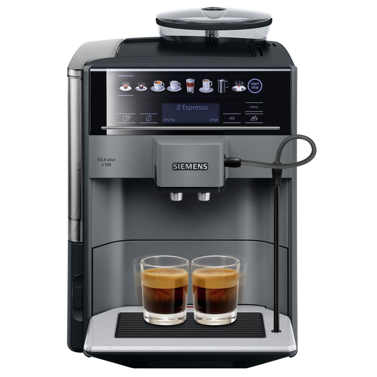 Siemens EQ.6 PLUS TE651209RW Volautomaat Zwart
