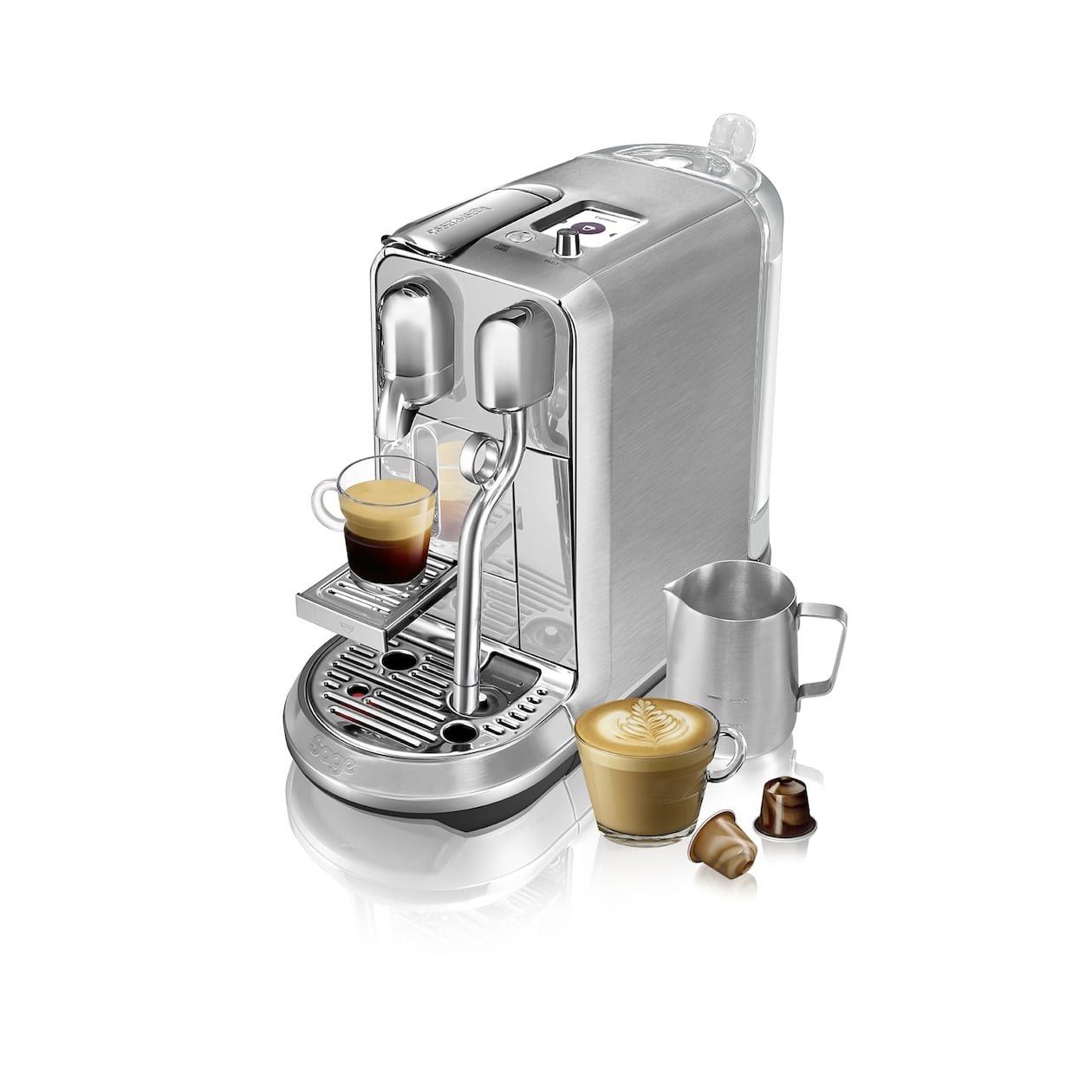Sage Creatista™ Plus SNE800BSS4ENL1 Nespresso Grijs