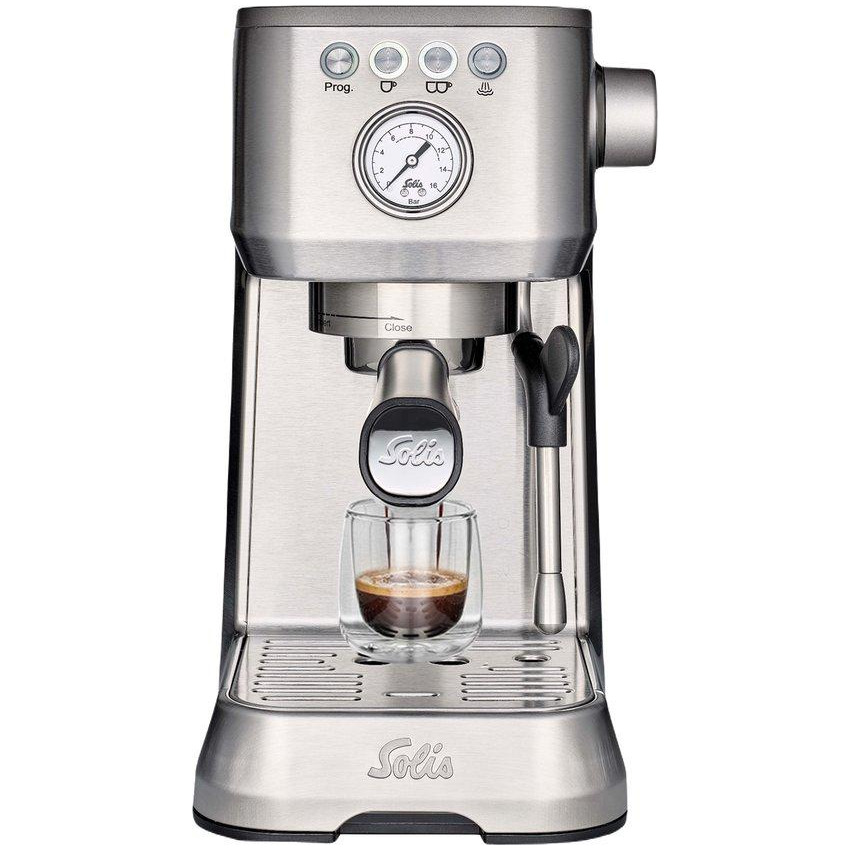 Solis 1170 RVS Espresso apparaat Grijs