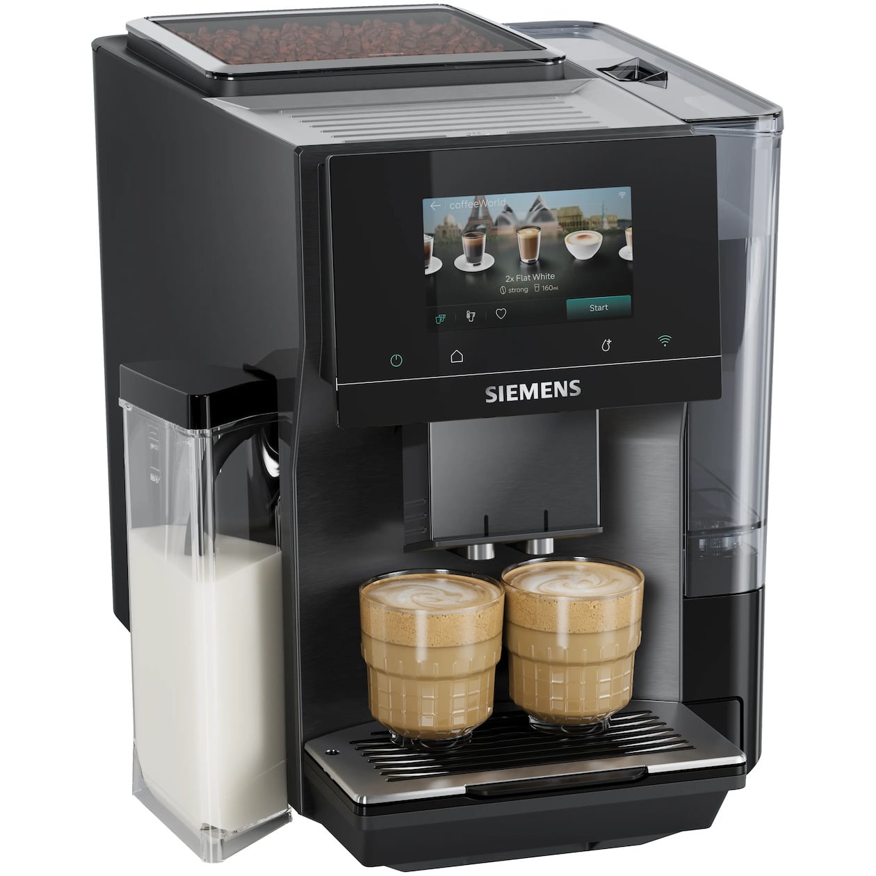 Siemens TQ727EF5 extraKlasse Volautomaat Zwart