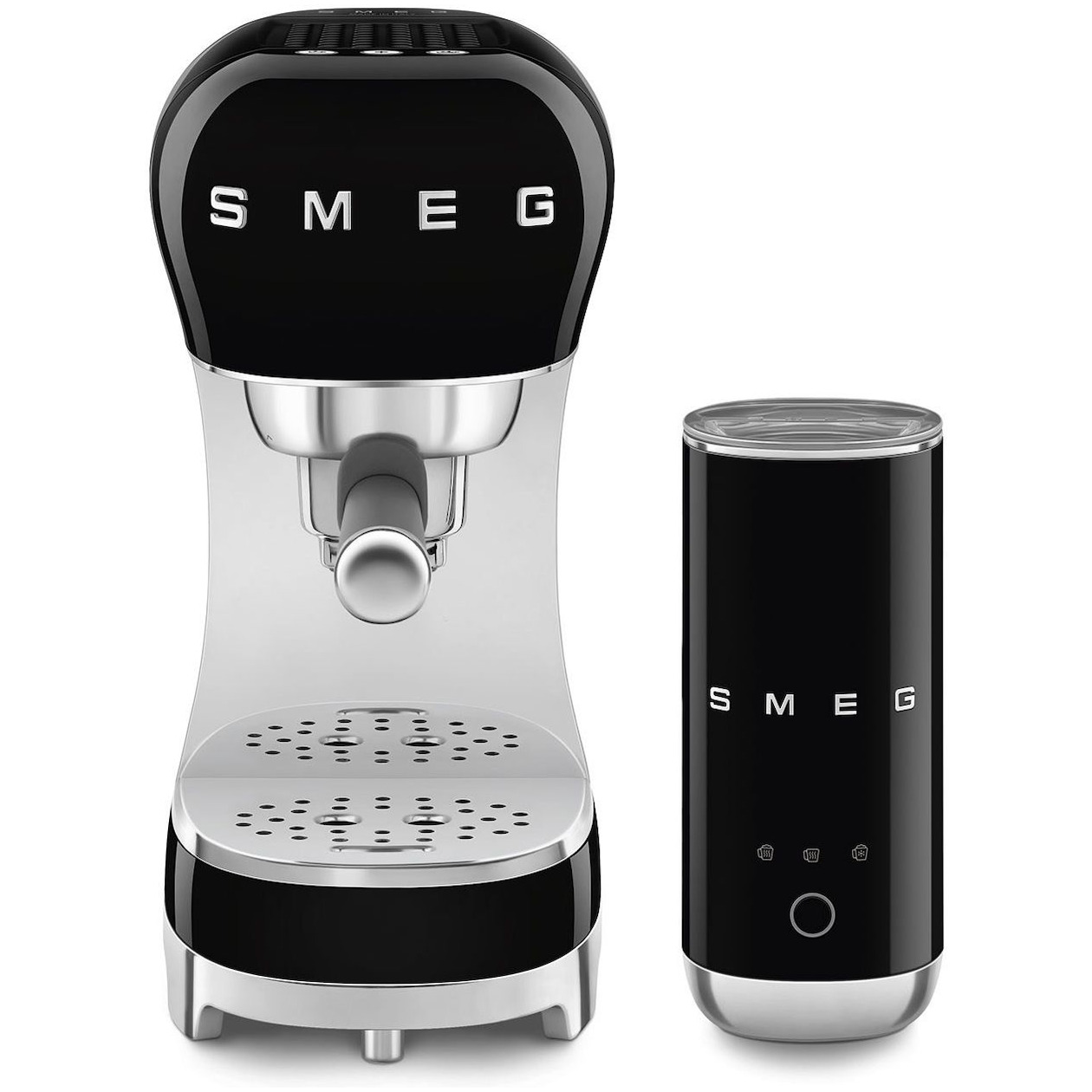 Smeg ECF12BLEU Espresso apparaat Zwart