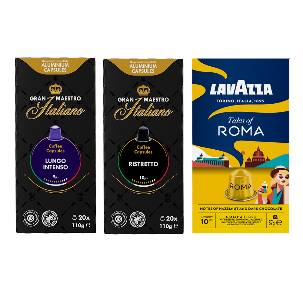 KPN Welkomstpakket - 50 premium koffiecups Voordeelprijs € 22.99