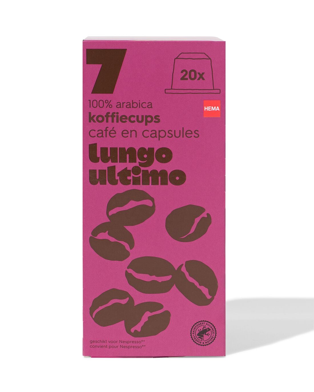 HEMA Koffiecups lungo ultimo - 20 stuks Euro 5.49
