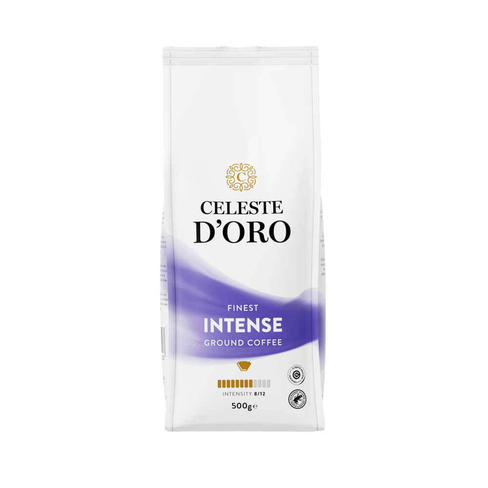 Celeste d'Oro Finest Intense - Gemalen koffie 500 GR Euro 12.49