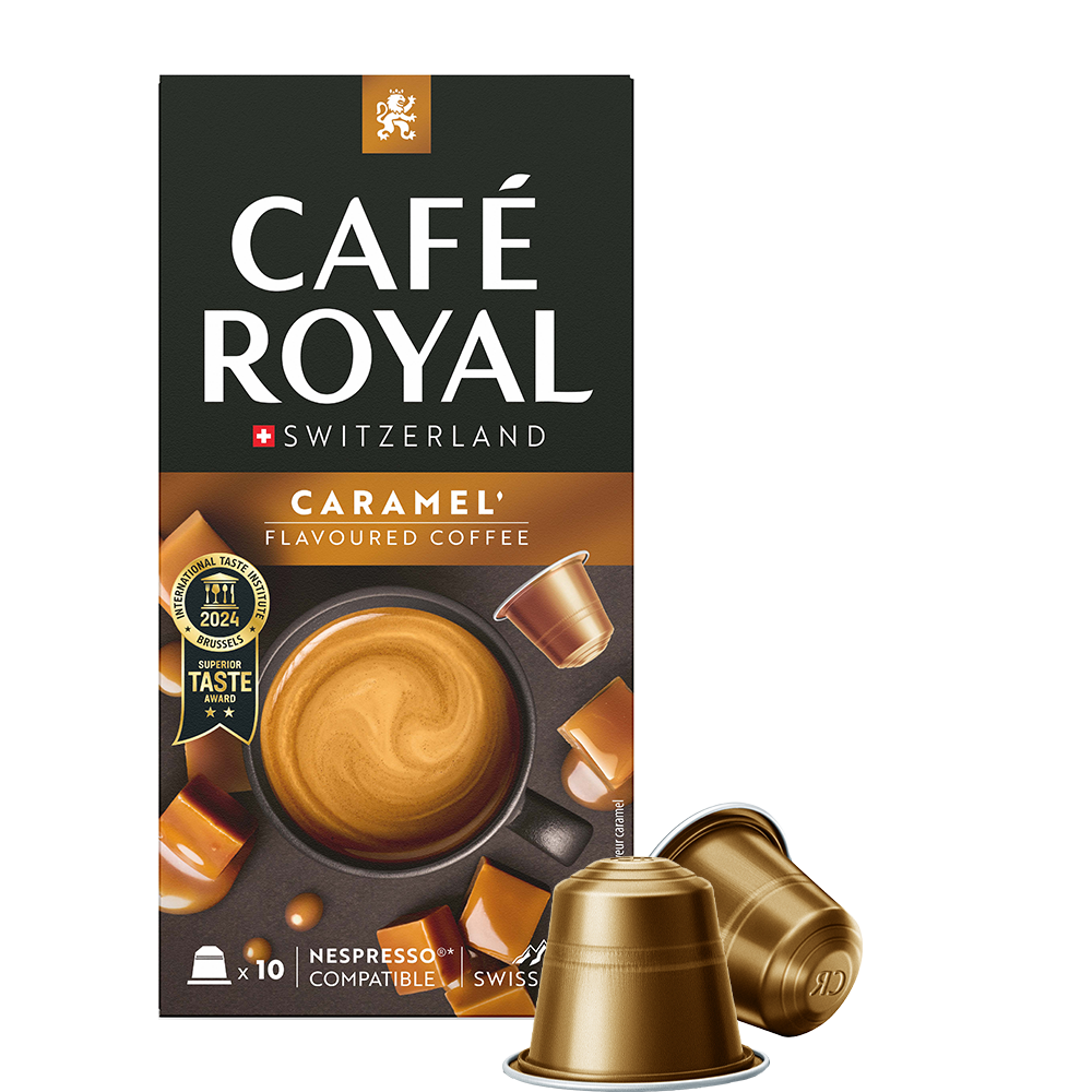 Café Royal Caramel - 10 koffiecups Voordeelprijs € 4.39