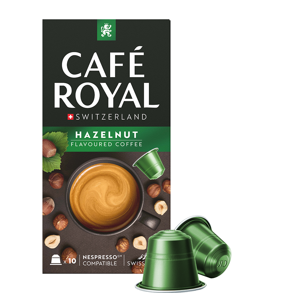 Café Royal Hazelnut - 10 koffiecups Voordeelprijs € 4.39