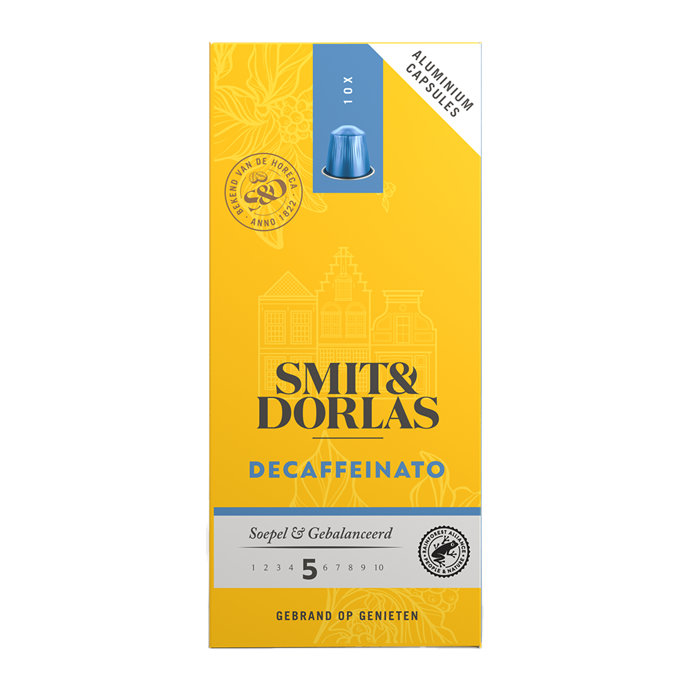 Smit & Dorlas Decaf - 10 koffiecups Voordeelprijs € 4.49