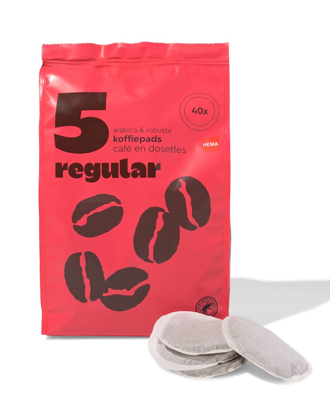 HEMA Koffiepads regular - 40 stuks Euro 6.49