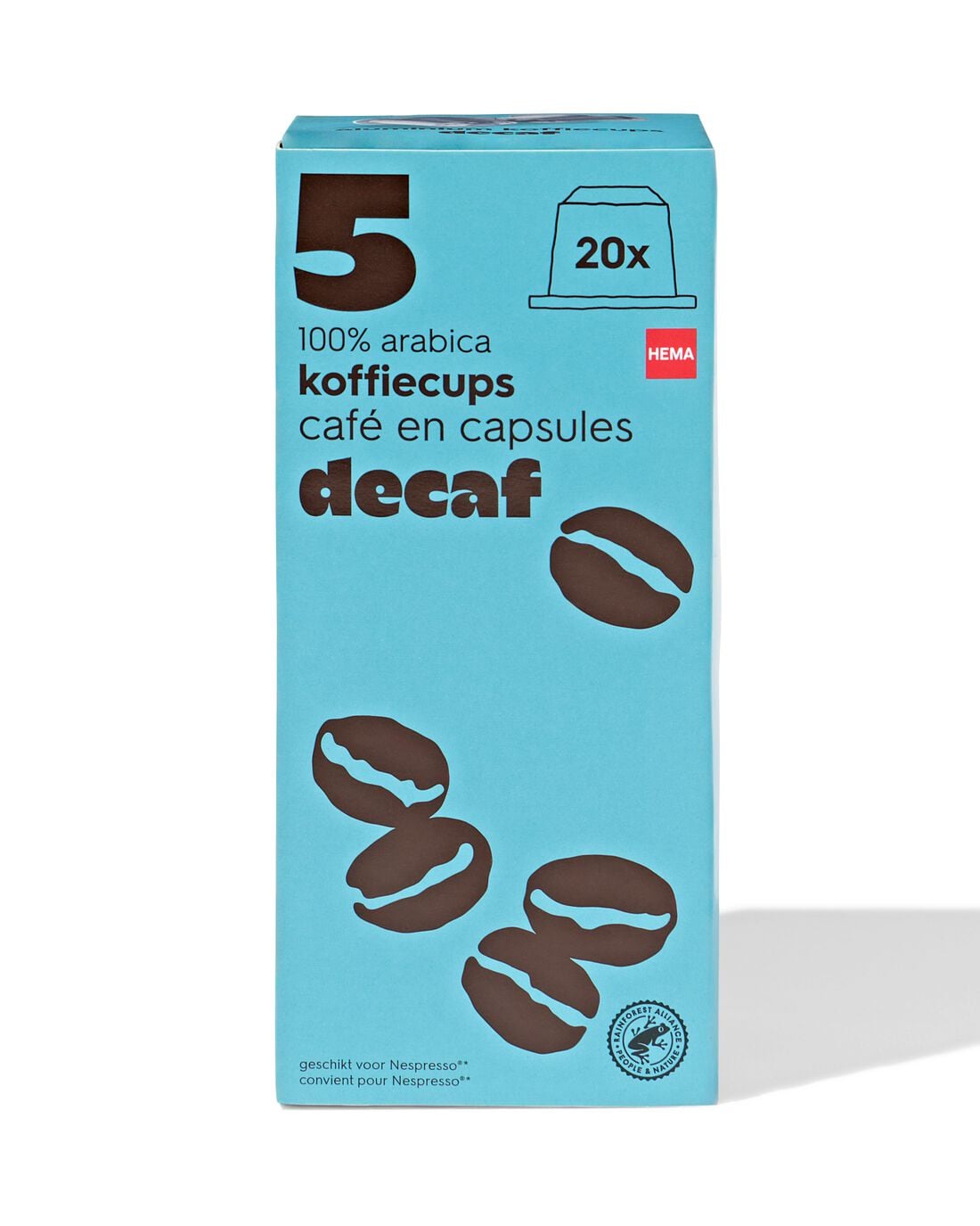 HEMA Koffiecups decaf - 20 stuks Euro 5.49
