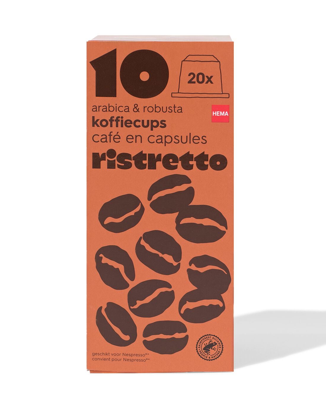 HEMA Koffiecups ristretto - 20 stuks Euro 5.49