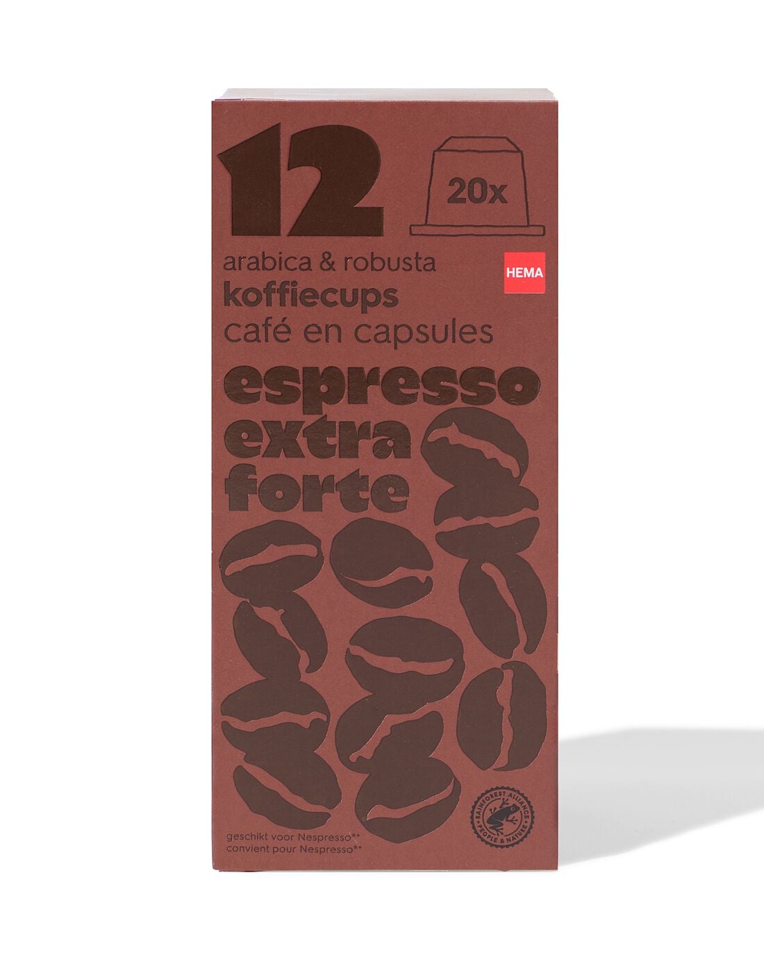 HEMA Koffiecups extra forte - 20 stuks Euro 5.49