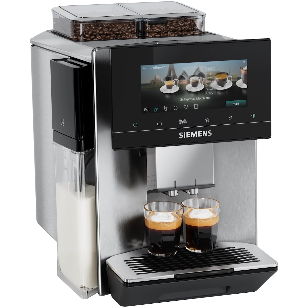Siemens TQ927FZ3 extraKlasse Volautomaat Grijs