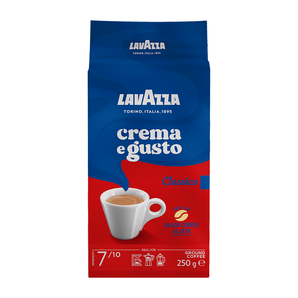 Lavazza Crema e Gusto Classico - Gemalen koffie 250 GR Euro 5.19