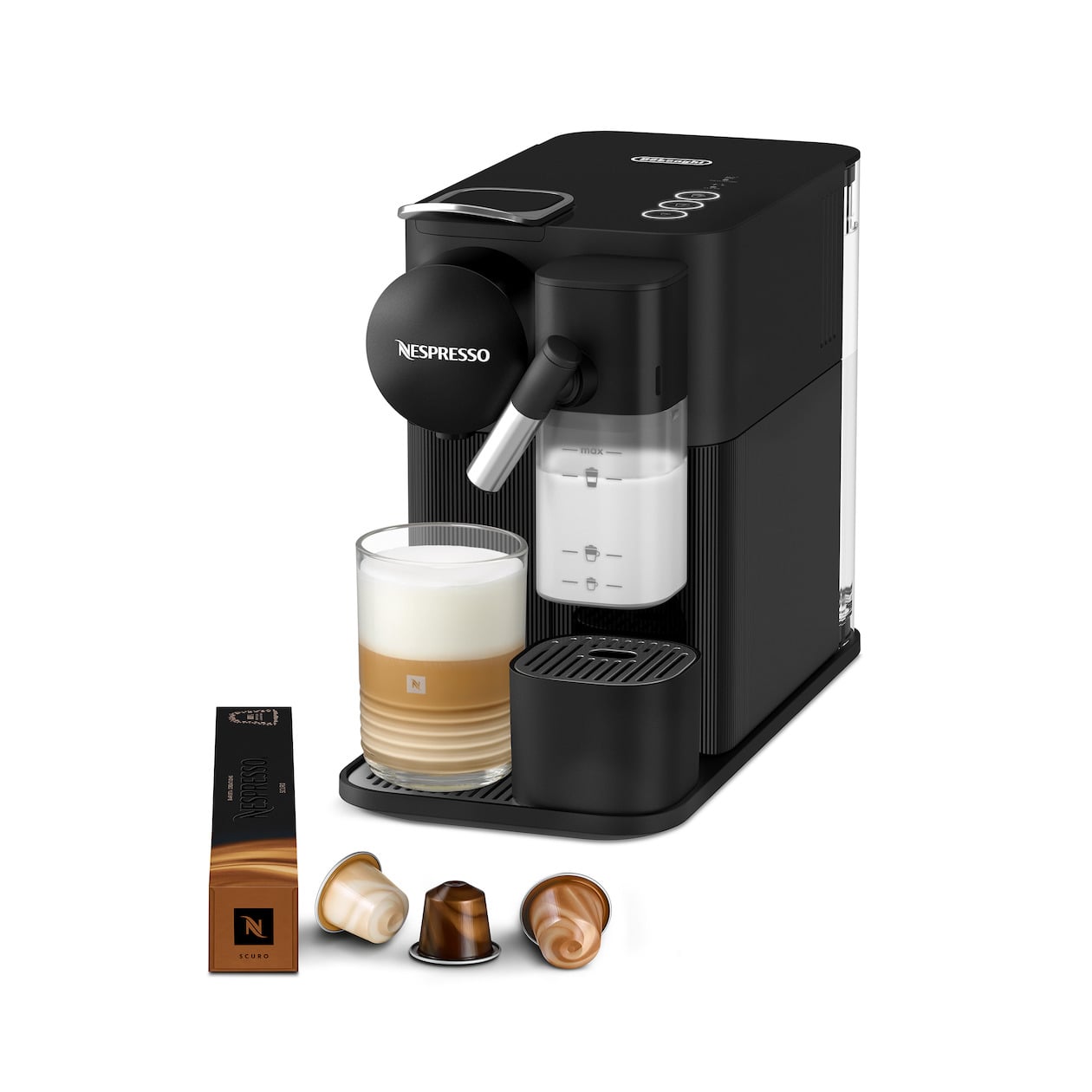 De'Longhi Lattissima One EN510.B & Milk Nespresso Zwart