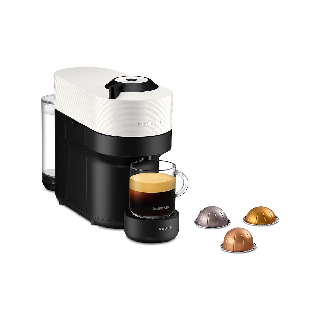 Krups Nespresso Vertuo Pop XN9201 Nespresso Wit