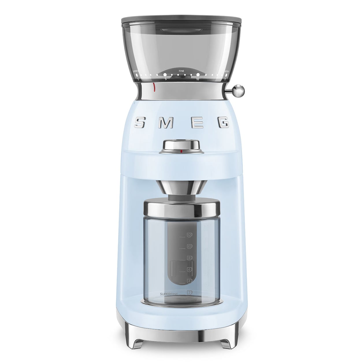 Smeg CGF03PBEU Koffiemolen Blauw