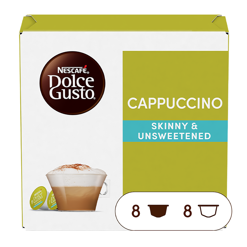Dolce Gusto Cappuccino Skinny & Unsweetened - 16 capsules  EUR  6.49