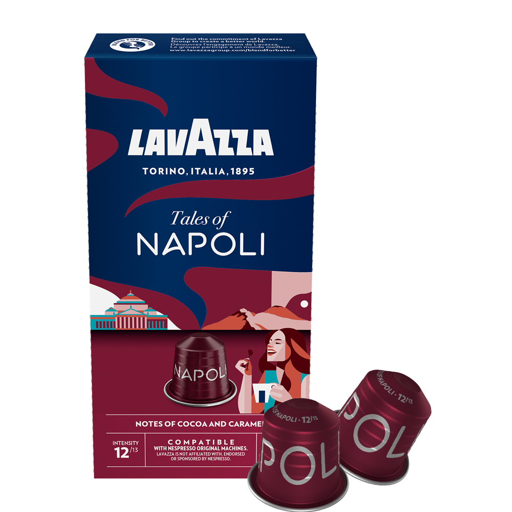Lavazza Tales of Napoli - 10 koffiecups Voordeelprijs € 4.99
